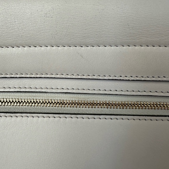 Vintage CELINE Python-trimmed trapeze bag - Picture 6 of 16